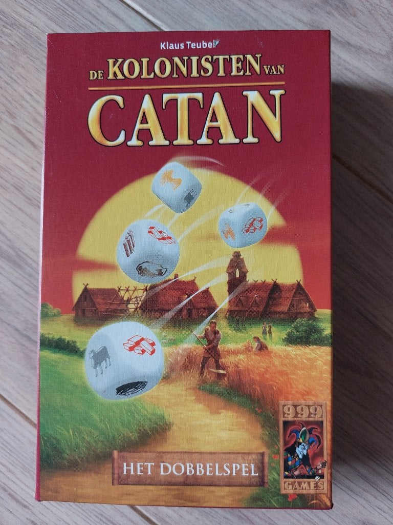 Te Koop; Colonisten van Catan kaartspel, Een of twee spelers, Ophalen of Verzenden, Zo goed als nieuw, 999 Games