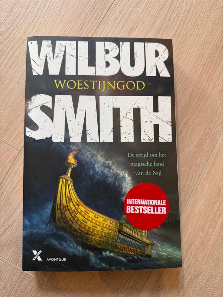 Wilbur Smith - Woestijngod (Internationale Bestseller), Ophalen of Verzenden, Zo goed als nieuw