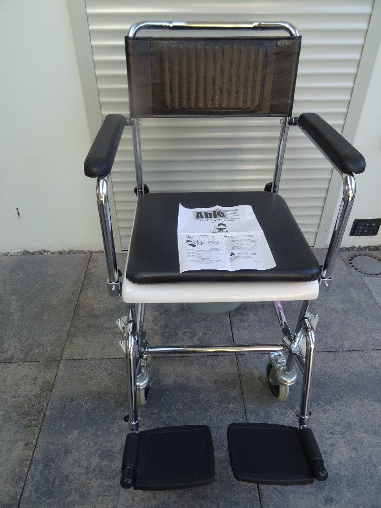 Toiletstoel rolstoel po-stoel Able2 wc-stoel toilet nieuw, Diversen, Verpleegmiddelen, Ophalen, Nieuw