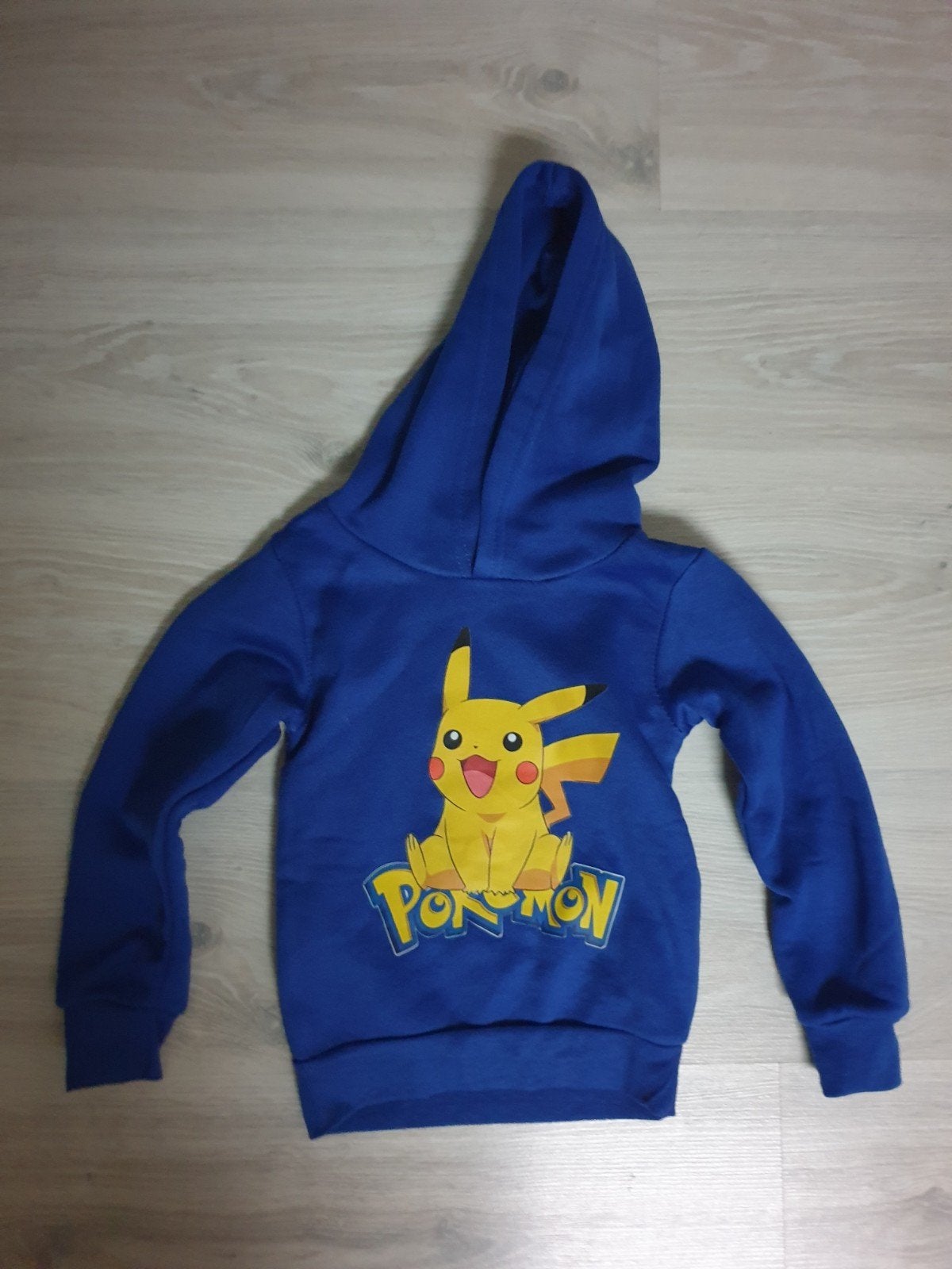 Pokémon trui klein blauw Pikachu kinder kleding verzamelen, Ophalen, Zo goed als nieuw