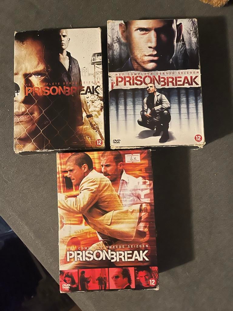 Prison Break Seizoen 1-3 DVD Boxset, Boxset, Ophalen of Verzenden, Zo goed als nieuw, Actie en Avontuur