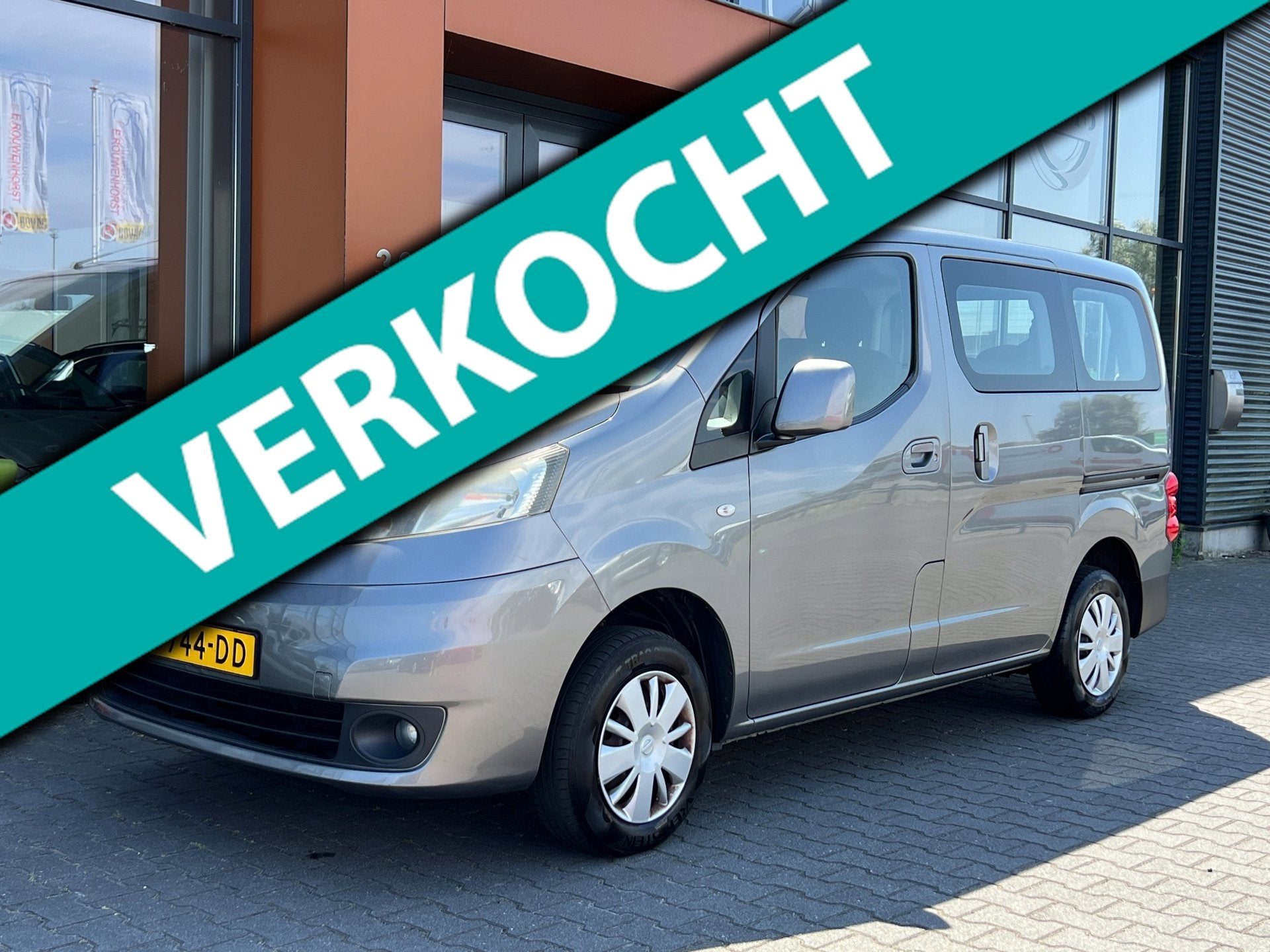 Nissan Evalia 1.6 Acenta 7p|Airco|Cruise|AUX|El. ramen+spieg, Auto's, Nissan, Voorwielaandrijving, Euro 5, Gebruikt, Overige modellen