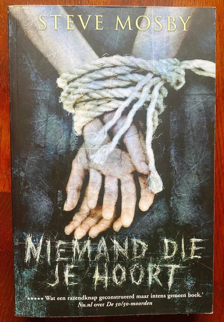 Niemand die je hoort - Steve Mosby, Ophalen of Verzenden, Gelezen, Steve Mosby