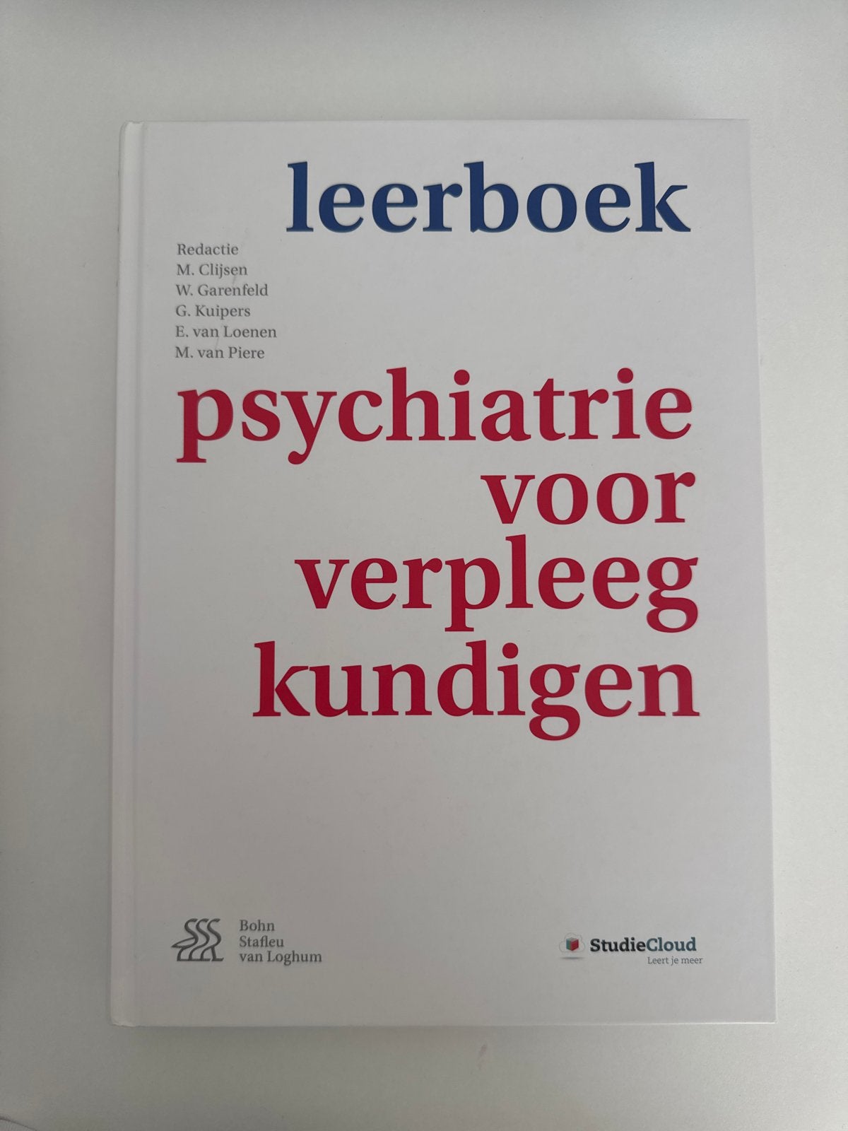 Leerboek Psychiatrie voor Verpleegkundigen, Boeken, Ophalen of Verzenden, Gamma, Zo goed als nieuw, HBO