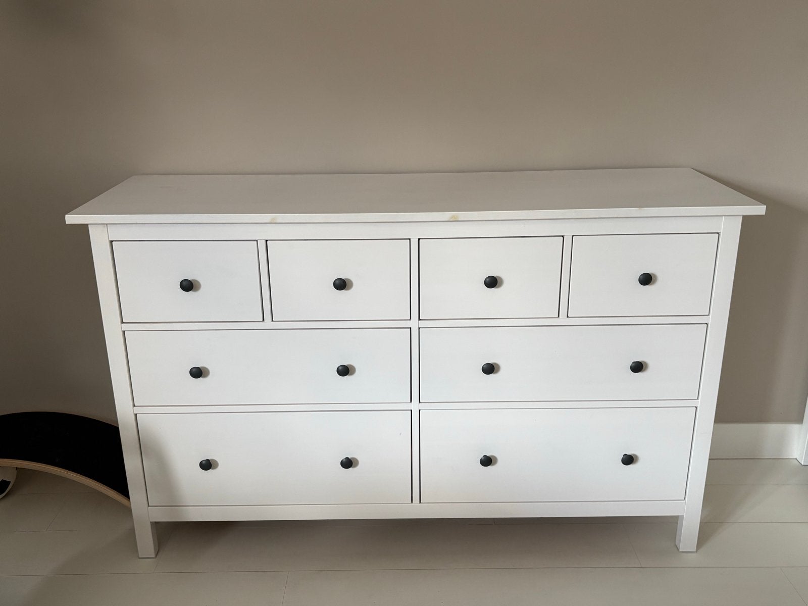 ZGAN! Ikea hemnes  ladekast wit met 8 laden, 5 laden of meer, 100 tot 150 cm, Ophalen of Verzenden, Zo goed als nieuw