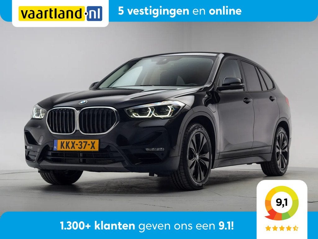 BMW X1 xDrive 25e Executive Aut. [ LED Navi prof. Stoelverwa, Auto's, Gebruikt, 750 kg, Zwart, Bedrijf