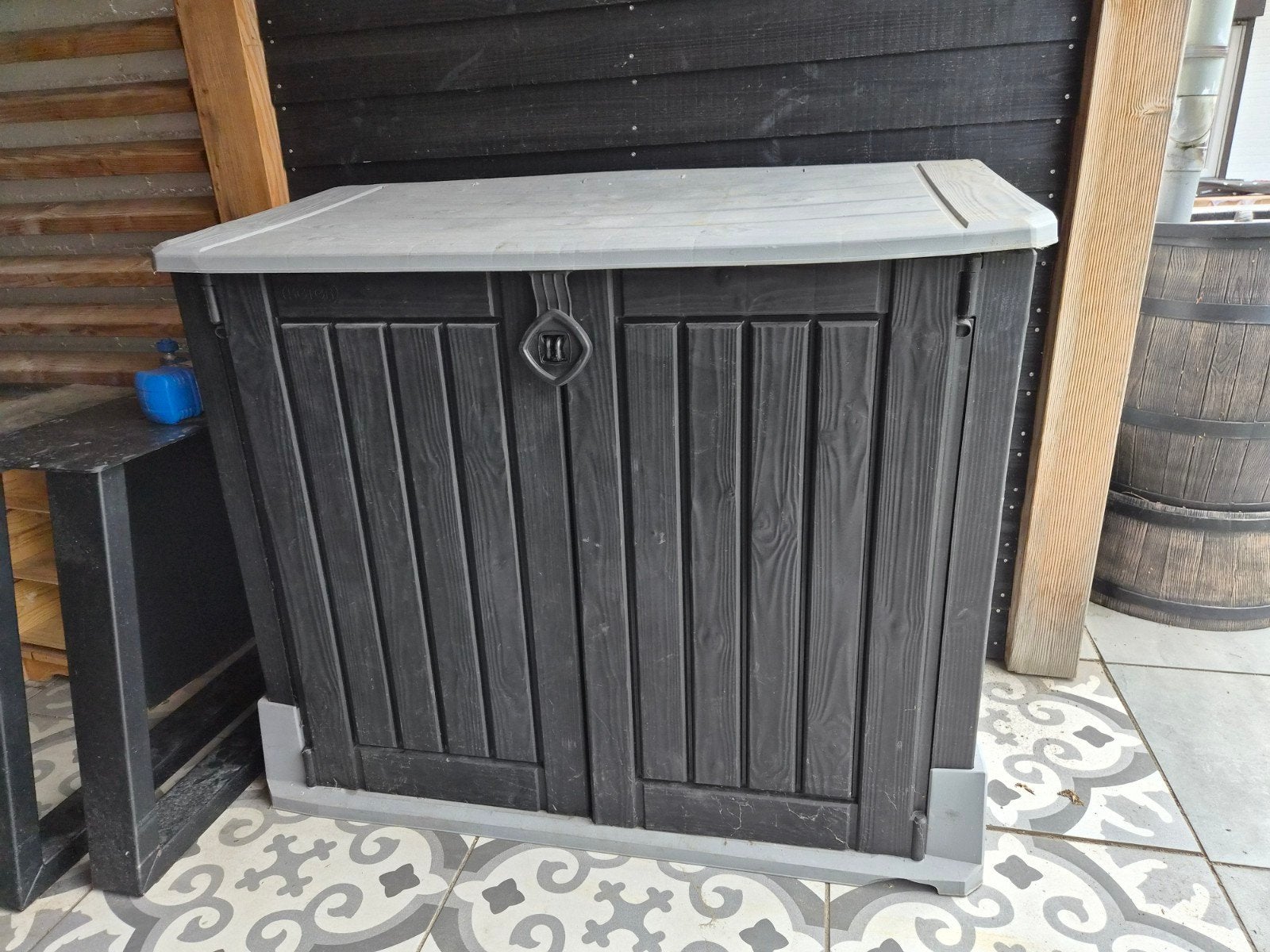 opbergbak, Tuin en Terras, Ophalen of Verzenden, Kunststof, Overige typen