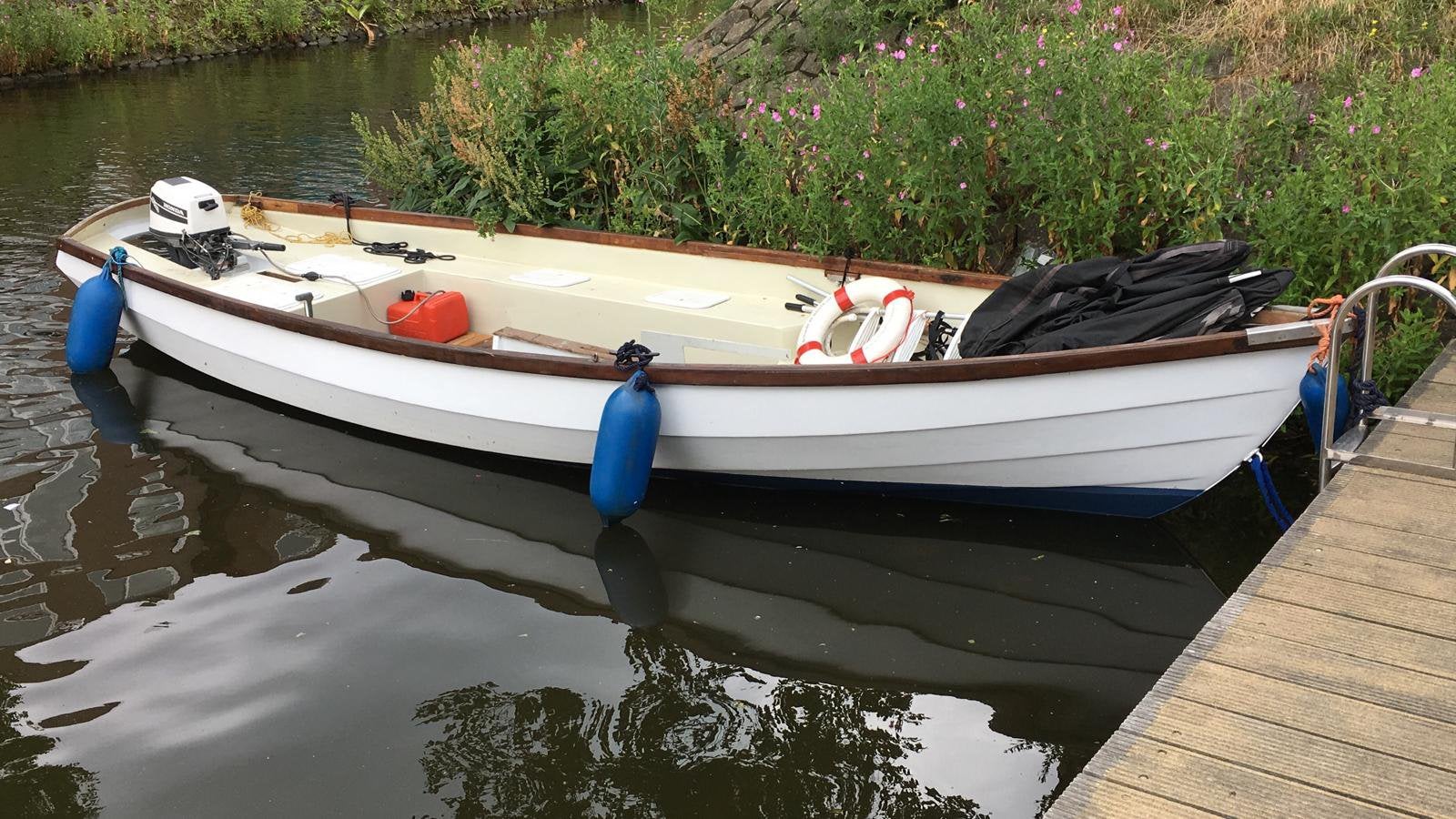 Gratis op te halen: sloep / zeilboot Drascombe (remake), Watersport en Boten, Sloepen, Gebruikt, Ophalen of Verzenden, 6 m, Polyester