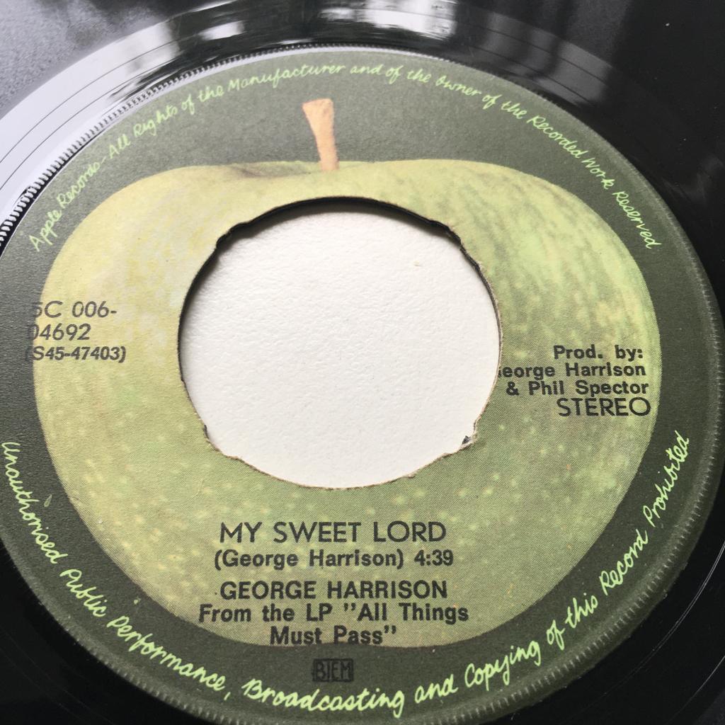 SGHC George Harrison collectie 9 singles€ 25 Ook los te koop, Fotohoes, Ophalen of Verzenden, Gebruikt, Pop