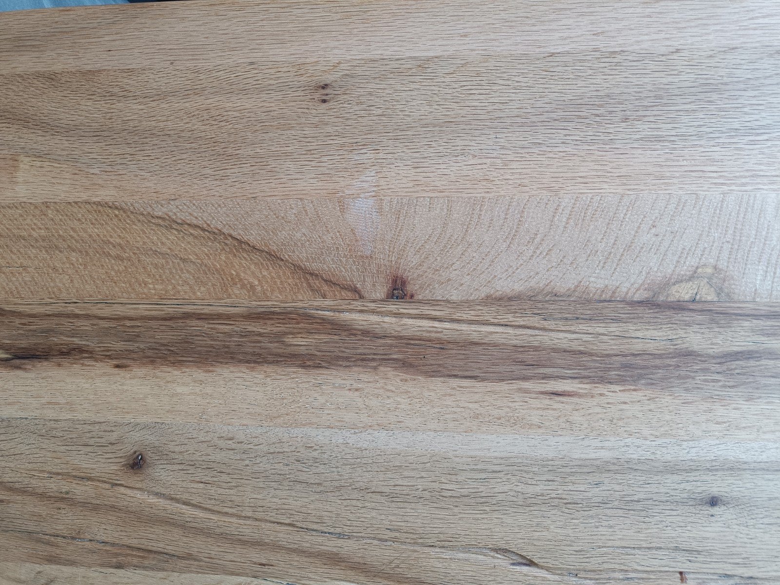 Foto 9 van Houten eettafel 220 x 100 eiken kleur