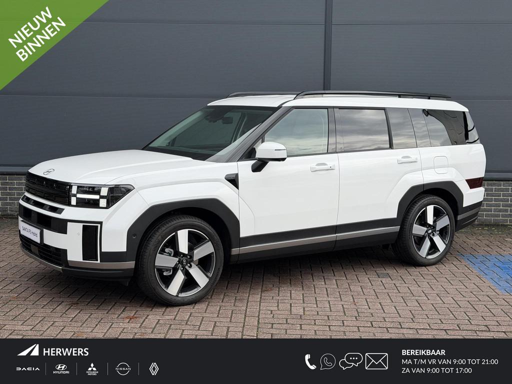 Hyundai Santa Fe 1.6 T-GDI HEV Premium 7p / Ledere Bekleding, Auto's, Hyundai, Gebruikt, Euro 6, 4 cilinders, 7 stoelen
