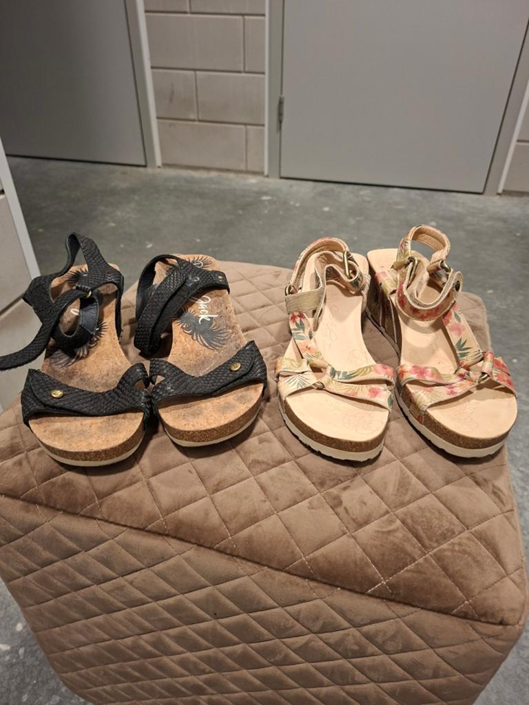Panama Jack open schoenen maat 40 zwart met bloemmotief, Kleding | Dames, Schoenen, Zwart, Panama Jack, Gedragen, Sandalen of Muiltjes