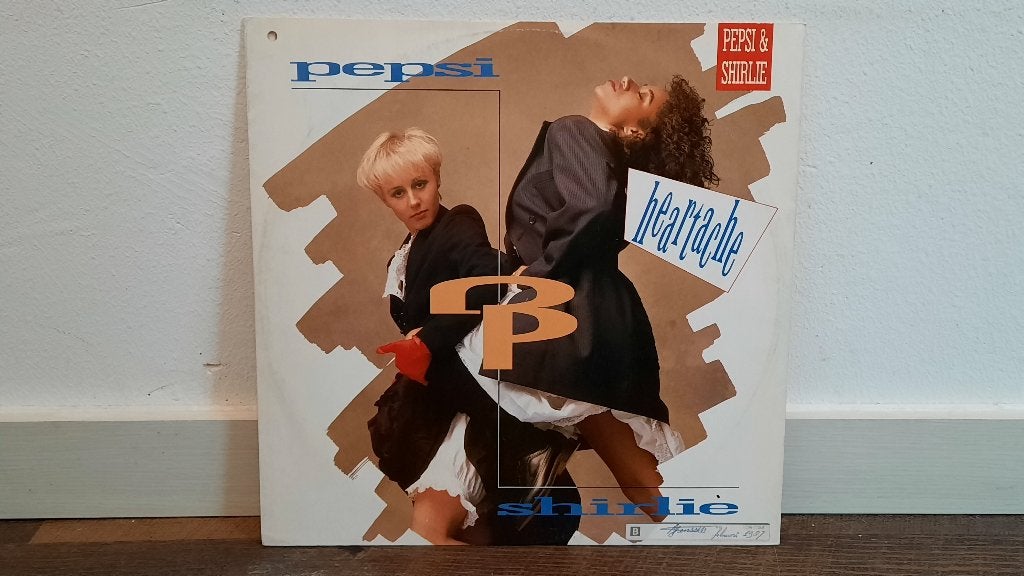 Pepsi & Shirlie - Heartache LP / Vinyl Plaat, Maxi Single, Gebruikt, Pop, Ophalen of Verzenden, 12 inch