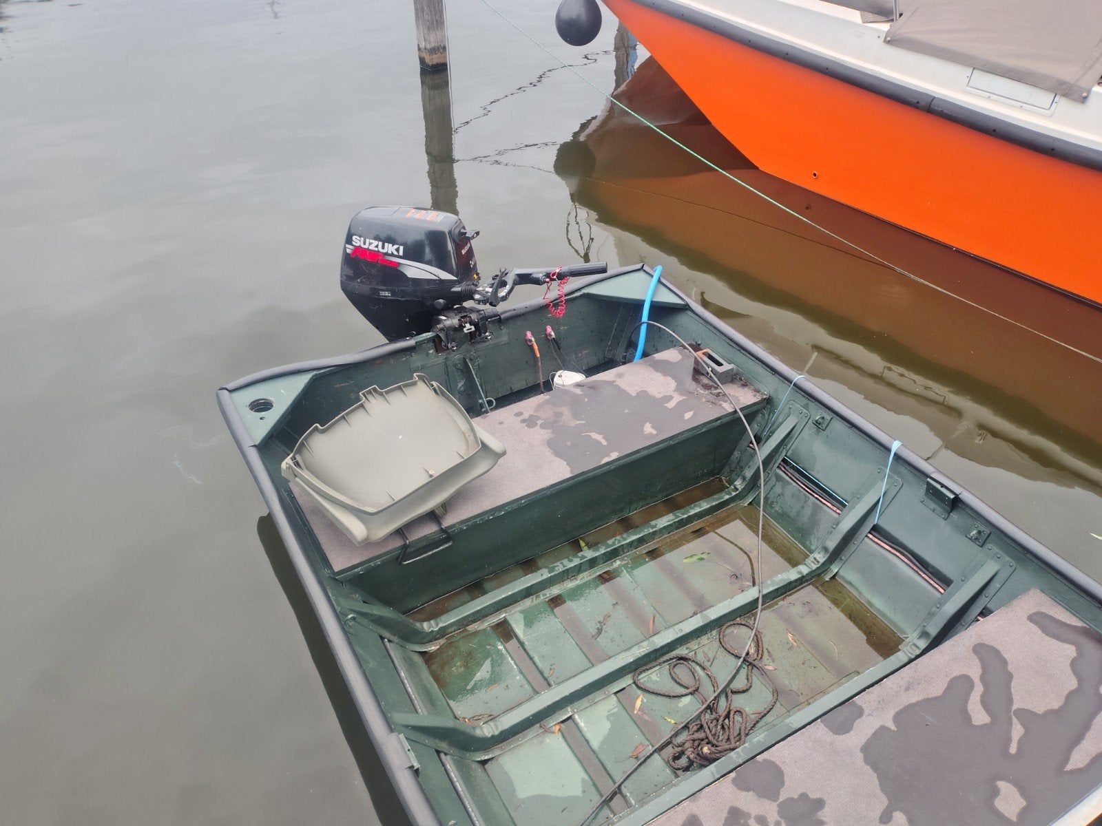 suzuki 9.9pk, Watersport en Boten, Ophalen, Gebruikt, 4 m, Tot 10 pk