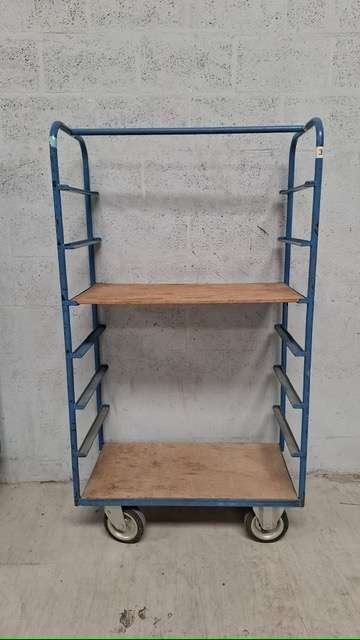 2 Etage magazijn karren, Ophalen, Gebruikt, -, -