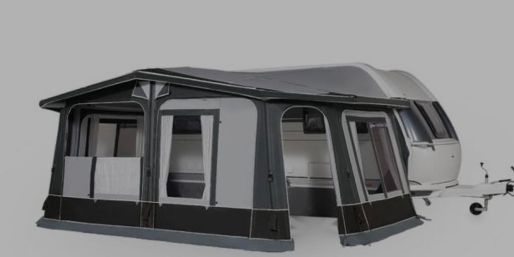 Dorema voortent luxor 280 air, omloop maat 12, Caravans en Kamperen, Ophalen, Zo goed als nieuw