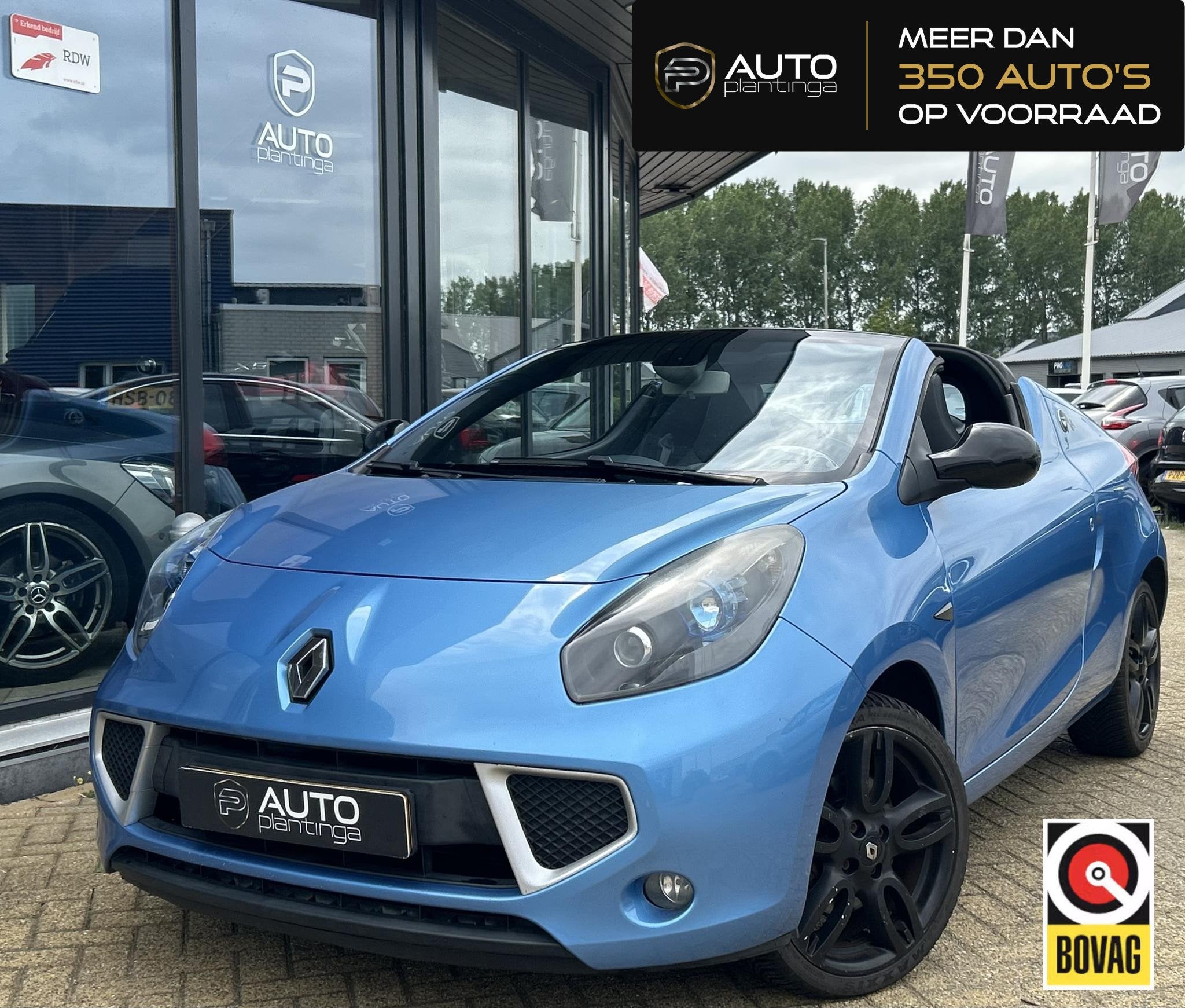 Renault Wind 1.2 TCE Exception 102PK | CABRIO | Nette Staat, Auto's, Voorwielaandrijving, Euro 5, Gebruikt, 4 cilinders