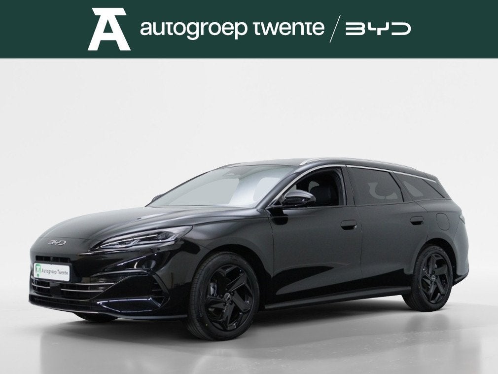BYD SEAL 6 Touring 1.5 DM-i Comfort | Panoramadak | Private, Auto's, 1498 cc, 750 kg, 4 cilinders, Zwart