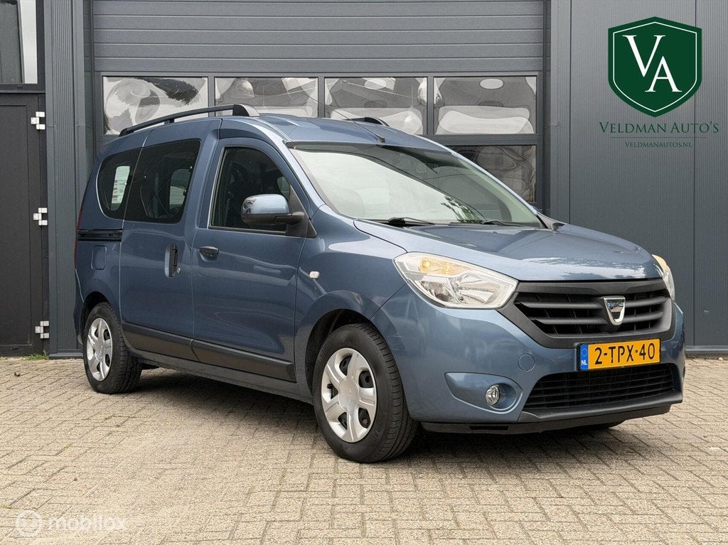 Dacia Dokker combi 1.2 TCe Lauréate | Cruise | Airco, Auto's, Dacia, Voorwielaandrijving, Euro 5, Gebruikt, 4 cilinders