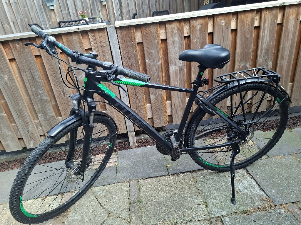 Cube Nature Black herenfiets, Versnellingen, 49 tot 53 cm, Zo goed als nieuw, Ophalen