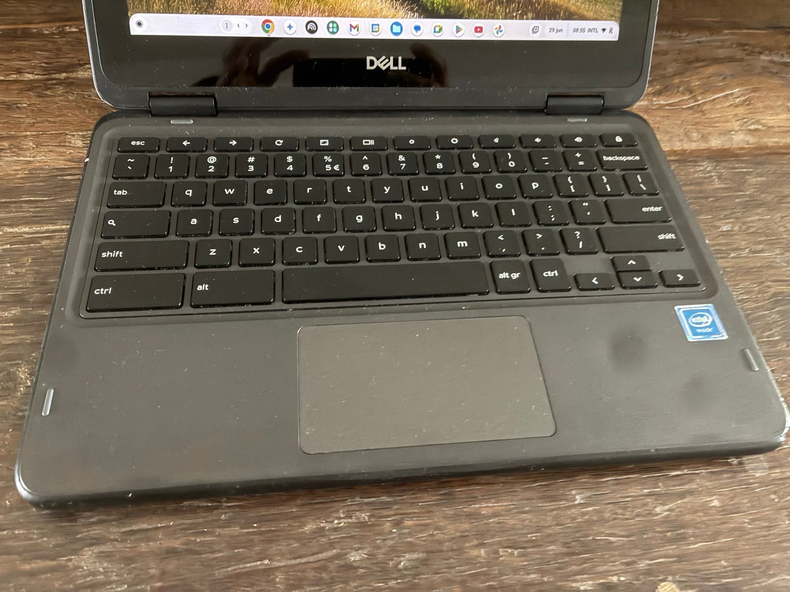 Chromebook 3100 2-in1 touchscreen, Qwerty, Touchscreen, Ophalen of Verzenden, 32 GB of minder