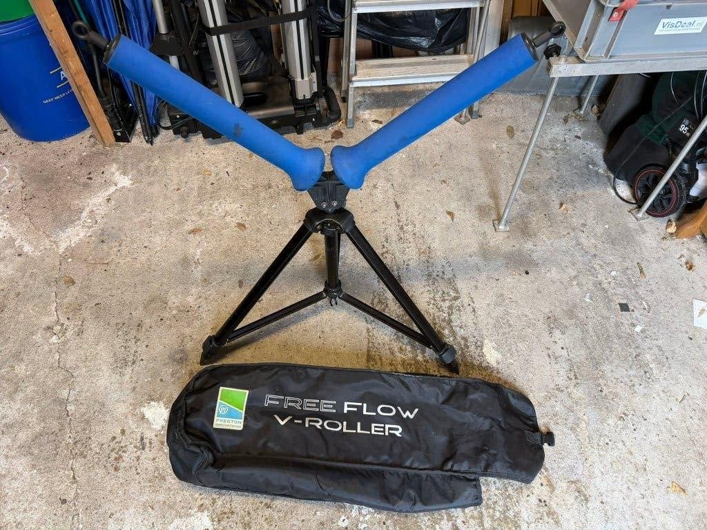 Preston Free Flow V-Roller met draagtas, Ophalen, Zo goed als nieuw, Overige typen