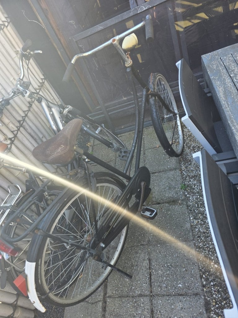 Zwarte fiets om op te knappen, Ophalen, Gebruikt, Terugtraprem, Overige merken