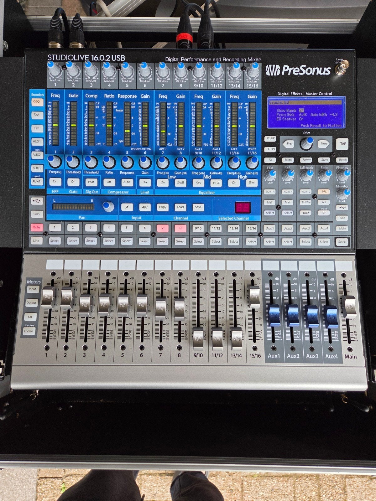 PreSonus StudioLive 16.0.2 USB Digitale Mixer, Muziek en Instrumenten, Mengpanelen, Ophalen of Verzenden, Gebruikt, 10 tot 20 kanalen