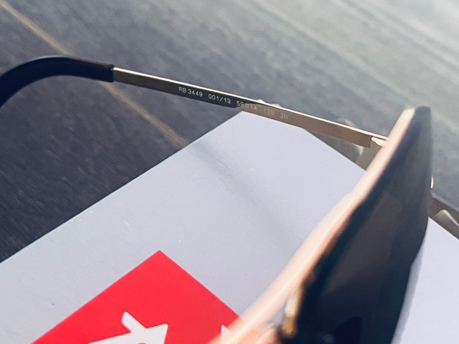 Ray-Ban Aviator NIEUW brown gradient dark brown, Zonnebril, Bruin, Nieuw, Ophalen of Verzenden