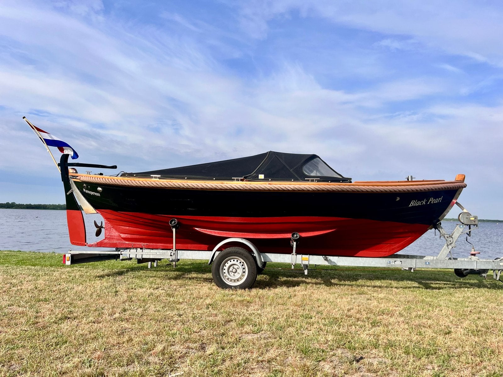 Mooie houten sloep met Vetus diesel, Binnenboordmotor, Tot 1.00 meter, Diesel, 2 m