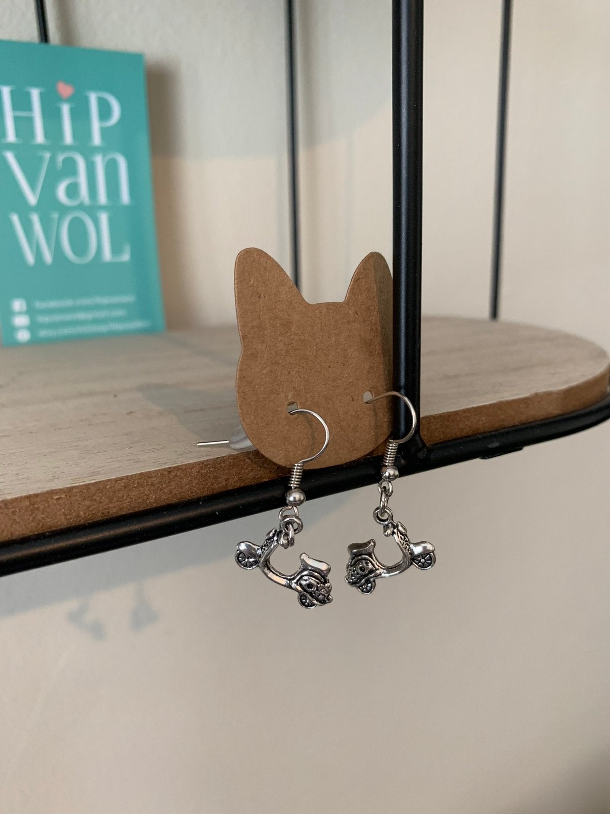Scooter oorbellen, Overige materialen, Hangers, Nieuw, Ophalen of Verzenden