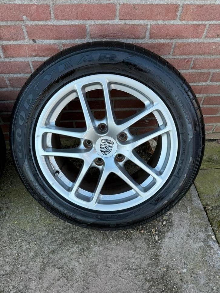 Originele Porsche boxster cayman S velgen 5x130 17? breedset, Auto-onderdelen, Banden en Velgen, Niet ingevuld, Gebruikt, Verzenden