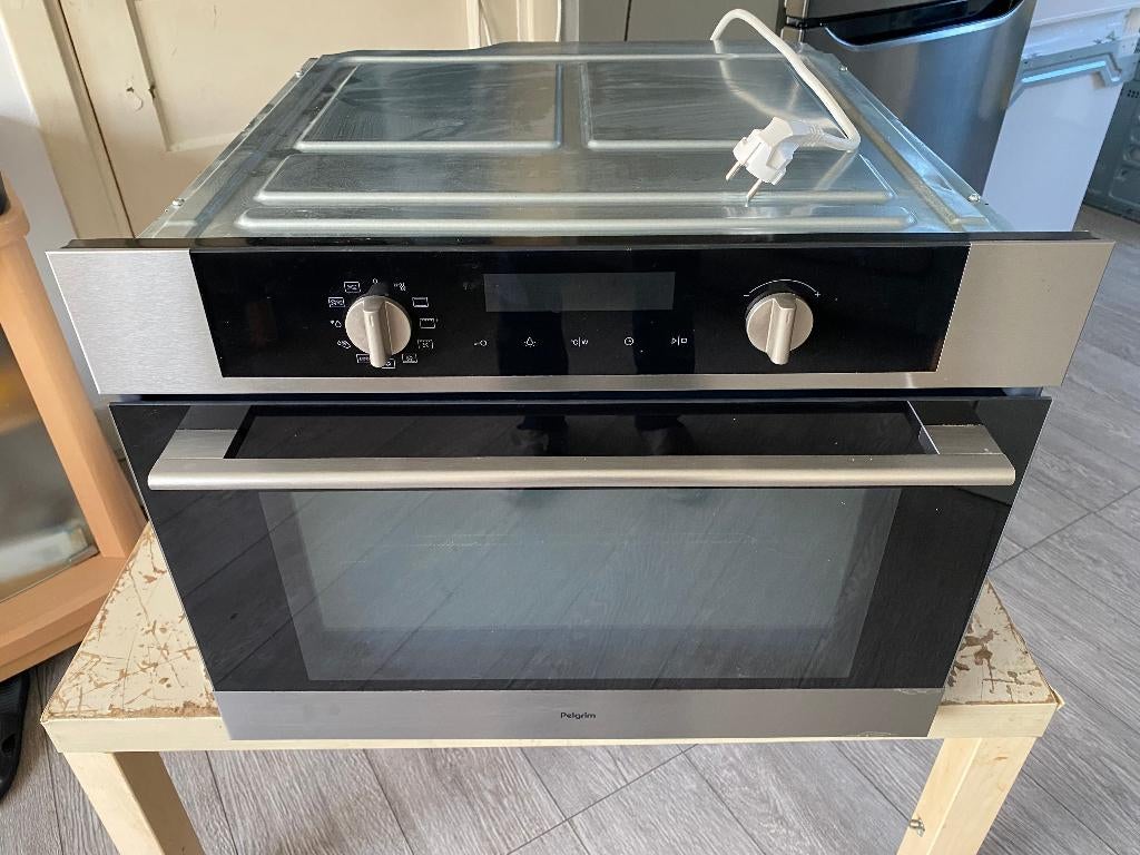 pelgrim inbouw oven/magnetron ...., Witgoed en Apparatuur, Ophalen, Zo goed als nieuw, Minder dan 45 cm