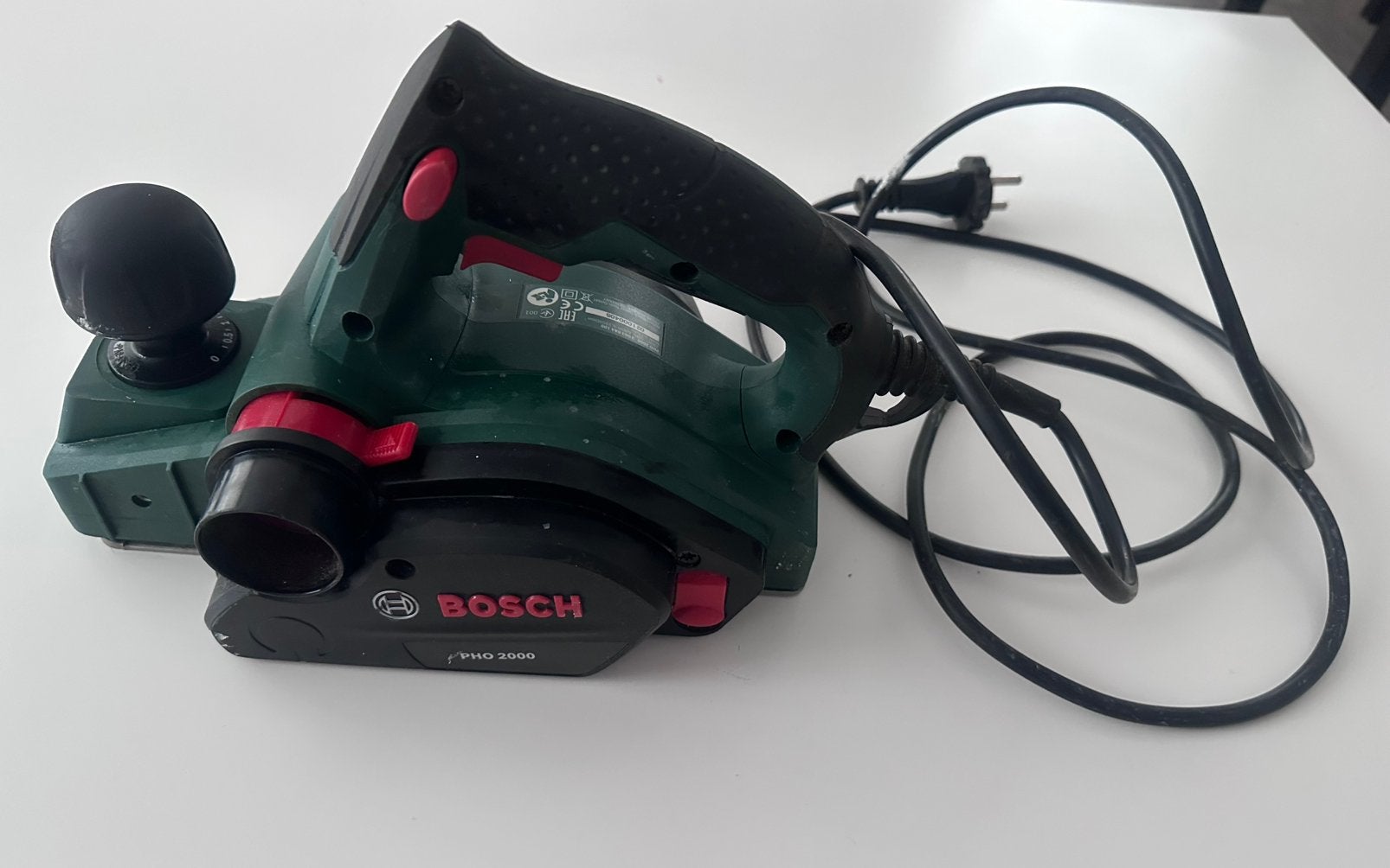 Bosch PHO 2000 schaafmachine, Ophalen of Verzenden, Zo goed als nieuw