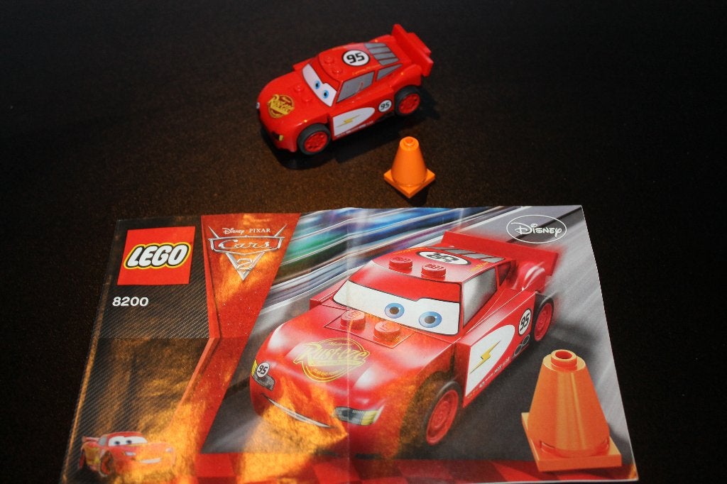 lego cars lightning mc queen 8200, Lego, Compleet, Ophalen of Verzenden, Zo goed als nieuw