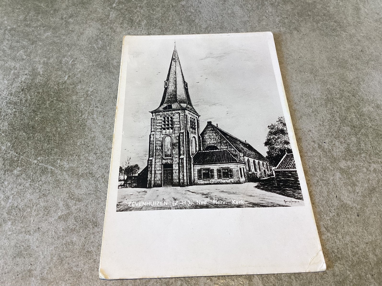 Zevenhuizen (Z.H.).        Ned. Herv. Kerk, Verzamelen, Ophalen of Verzenden