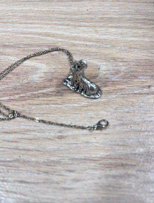 Ketting yorks terriër, Overige materialen, Ophalen of Verzenden, Zo goed als nieuw, Nvt