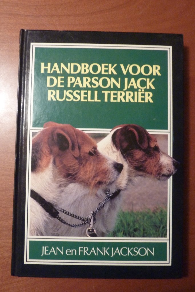 Handboek voor de Parson Jack Russell Terrier - J. Jackson, Ophalen of Verzenden, Zo goed als nieuw, Honden