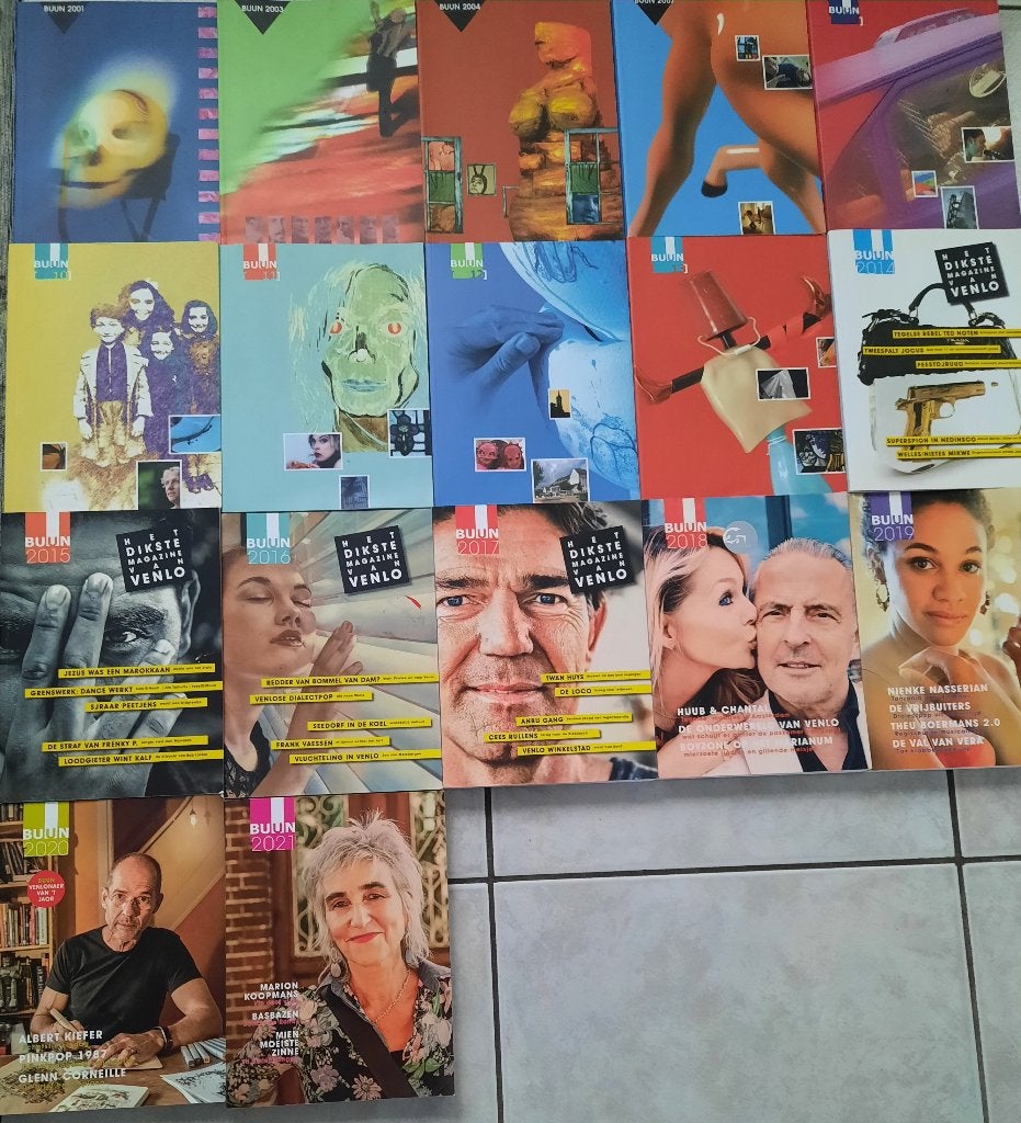 22 x buun - het dikste magazine van Venlo tussen 2001 - 2025, Ophalen of Verzenden, Gelezen, Meerdere auteurs