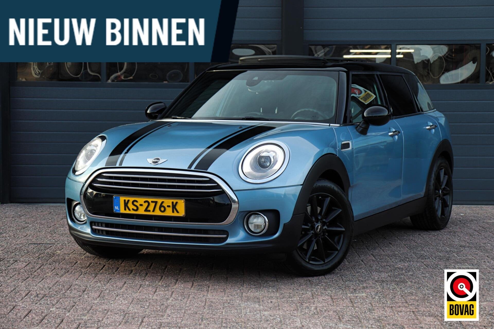 Mini Clubman 1.5 Cooper Chili |LED|PANODAK|NAVI|KEYLESS|CRUI, Voorwielaandrijving, 136 pk, Met garantie (alle), Blauw