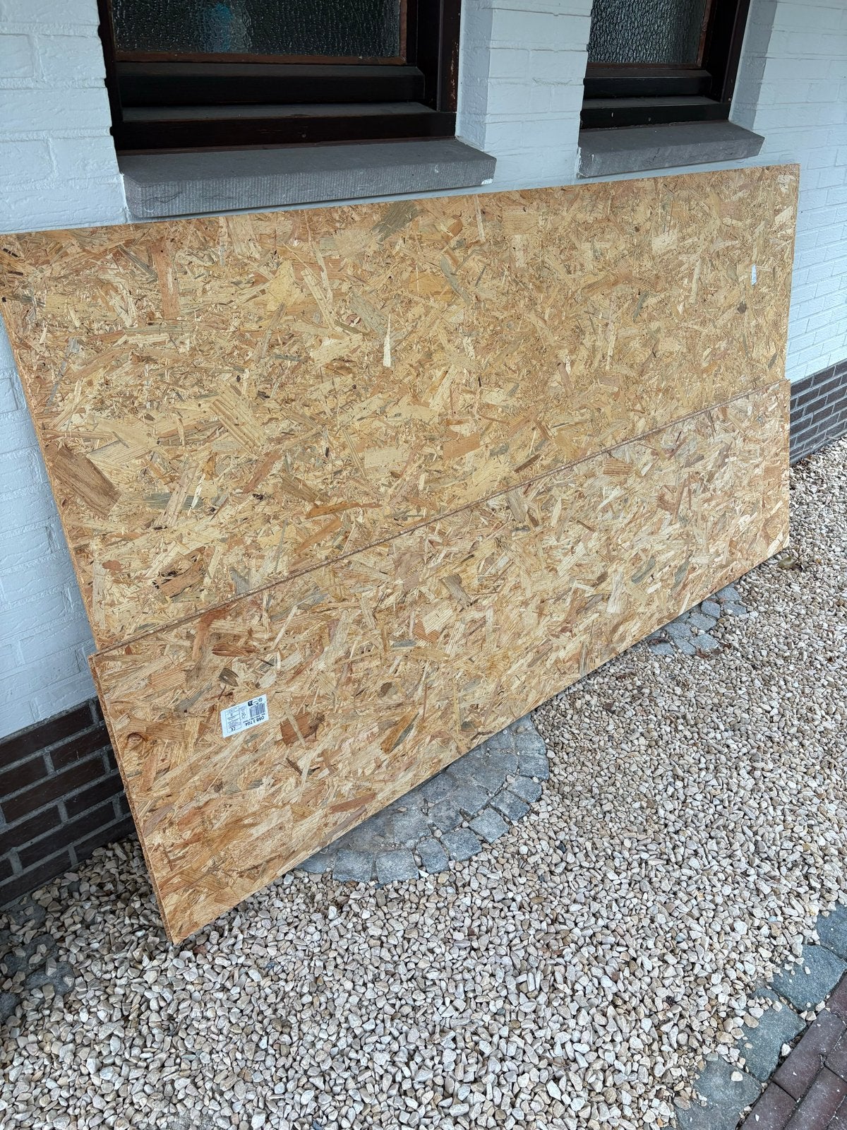 OSB-platen 18mm, Ophalen, Minder dan 25 mm, Zo goed als nieuw, 200 tot 250 cm