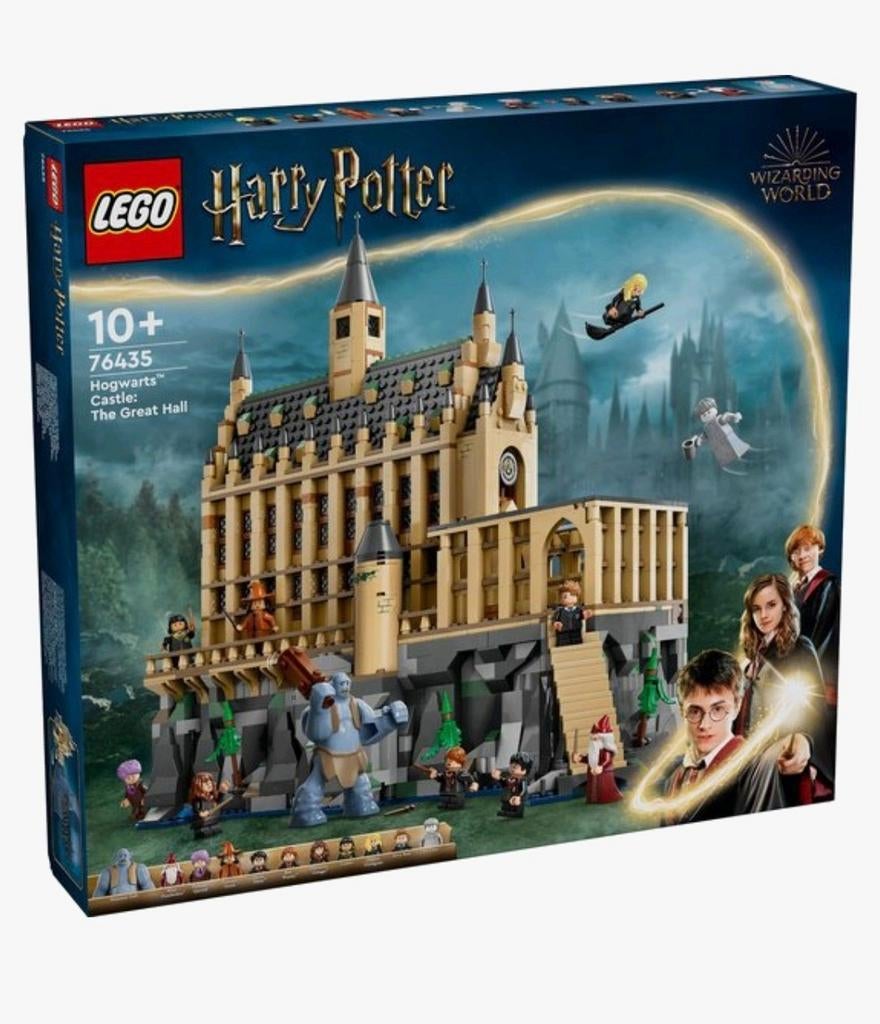 Lego Harry Potter Zweinstein Grote zaal 76435 Nieuw gesealed, Ophalen of Verzenden, Nieuw, Complete set, Lego