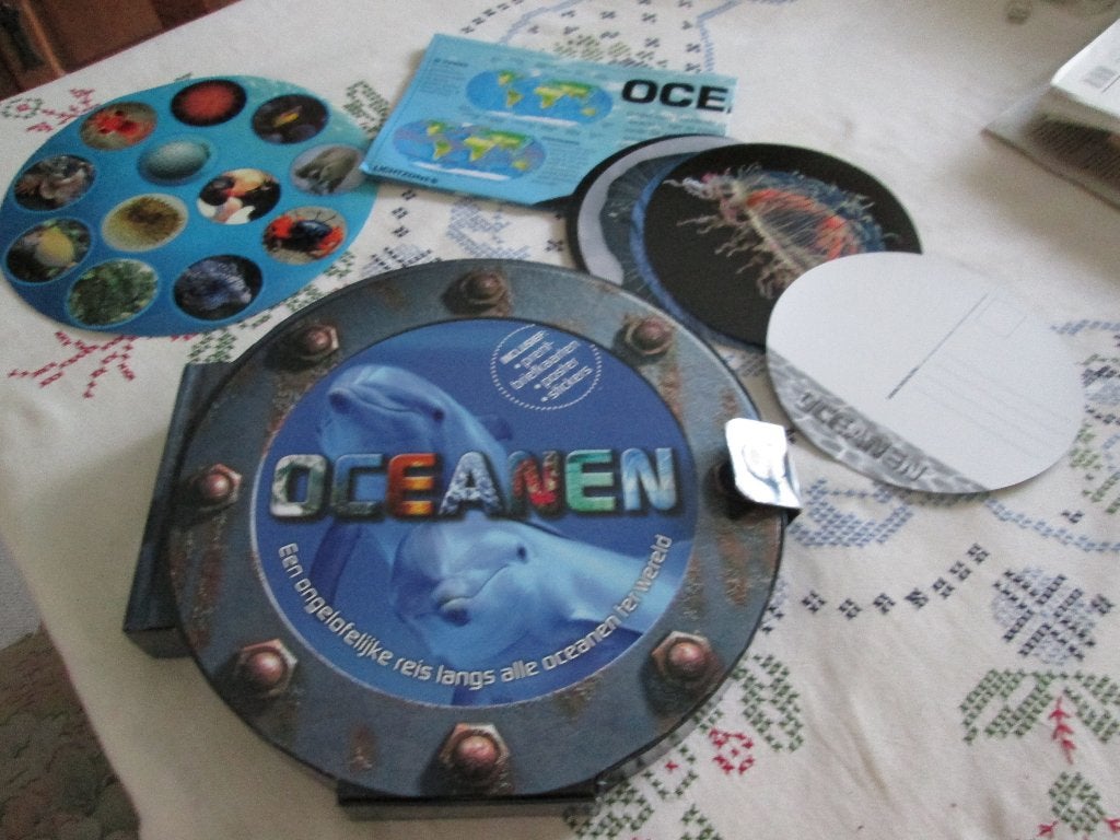 Oceanen Gottmer Onderwater wereld, poster,stickers kaarten, Ophalen, Zo goed als nieuw