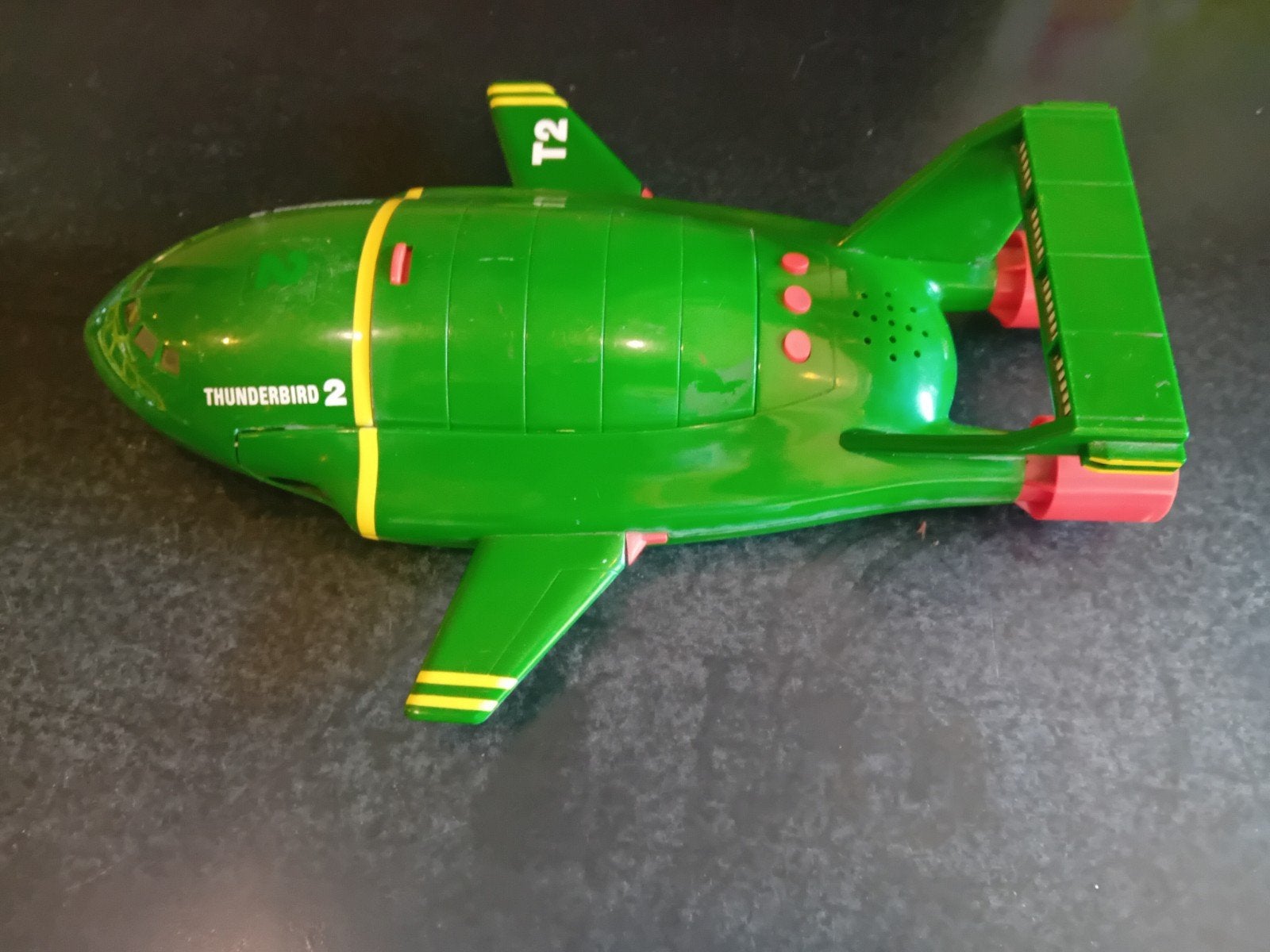 Thunderbird 2 speelgoedvliegtuig - Gebruikt, Ophalen of Verzenden, Gebruikt
