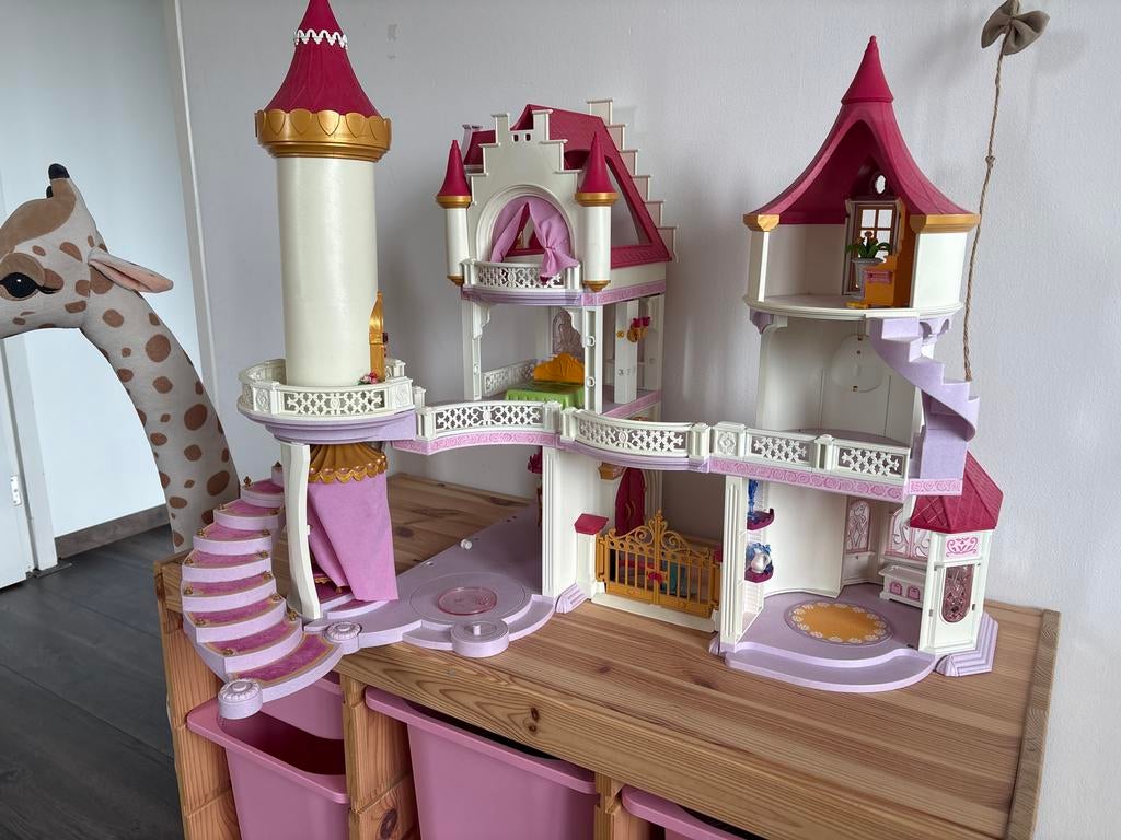 Playmobil Kasteel met accessoires, Ophalen, Gebruikt, Complete set