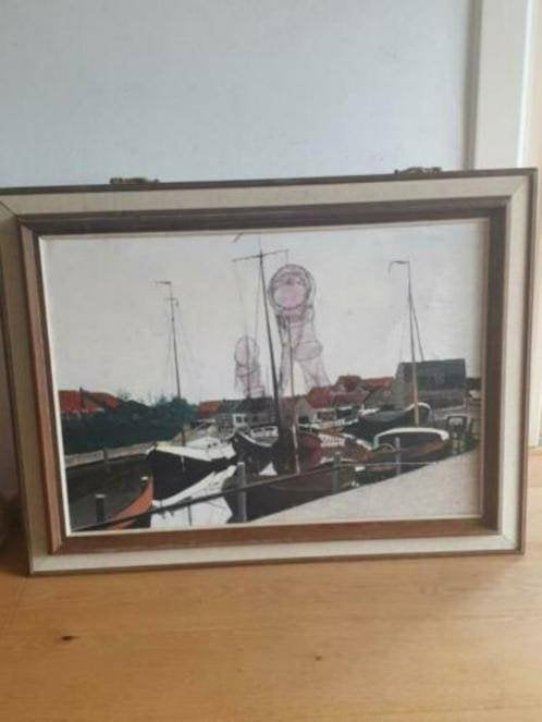 welke haven, wie weet het zeker?, Antiek en Kunst, Kunst | Schilderijen | Klassiek, Ophalen