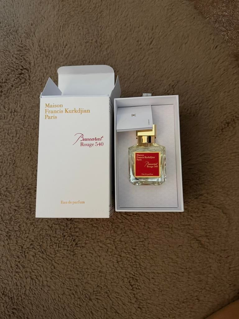 Maison Francis Kurkdjian Paris Baccarat, Ophalen of Verzenden, Zo goed als nieuw, Parfumfles