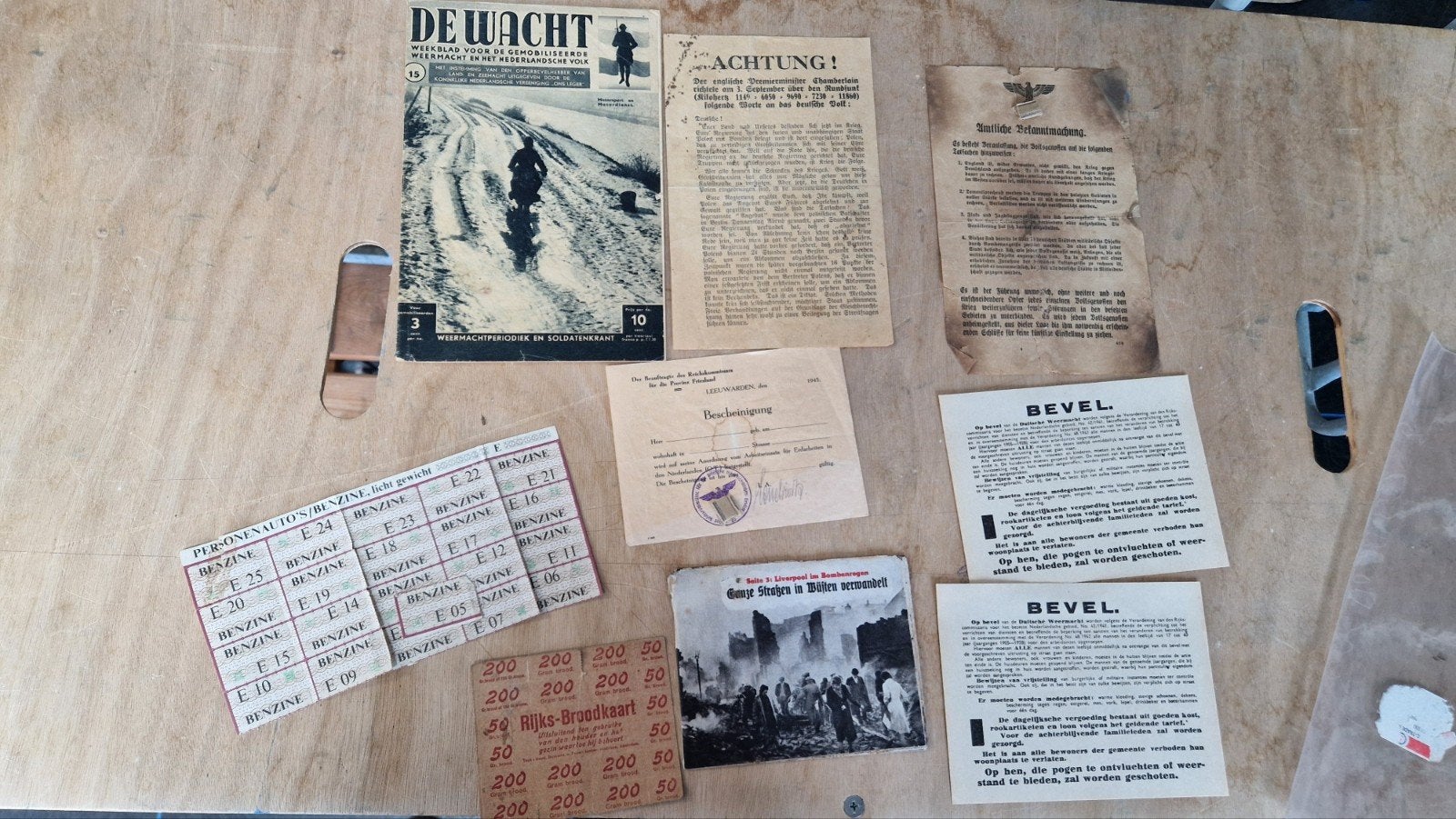 Oude papieren uit ww2, Verzamelen, Ophalen of Verzenden, Duitsland, Boek of Tijdschrift