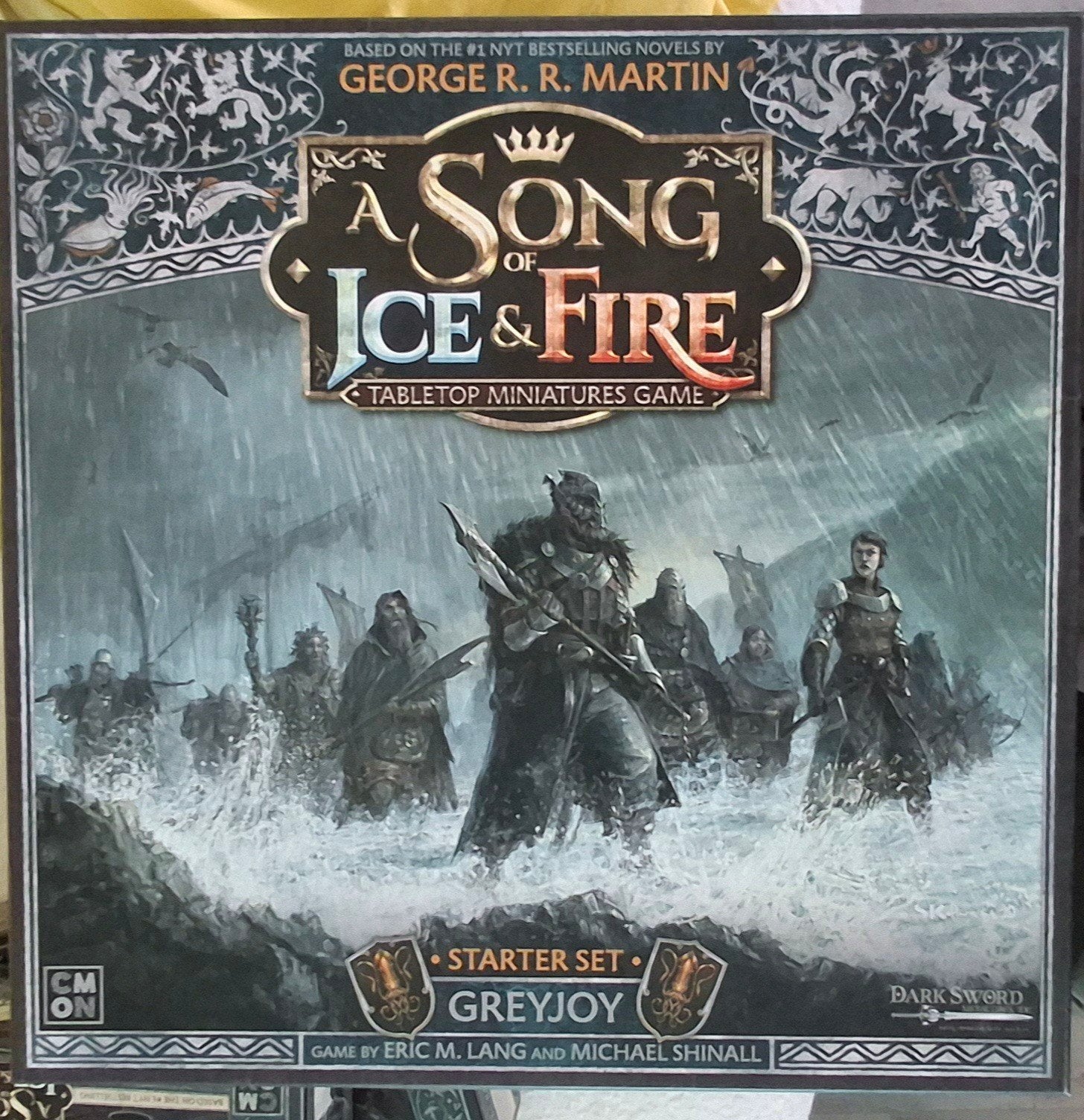 A Song of Ice & Fire: Greyjoy Starter, Heroes 1 & 2, Figuurtje(s), Overige soorten, Ophalen of Verzenden, Zo goed als nieuw