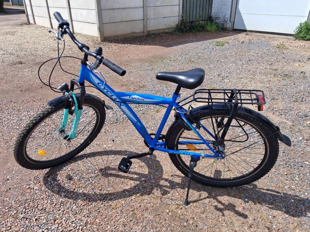 26 inch jongensfiets, Terugtraprem, Gebruikt, Versnellingen, Cyclux
